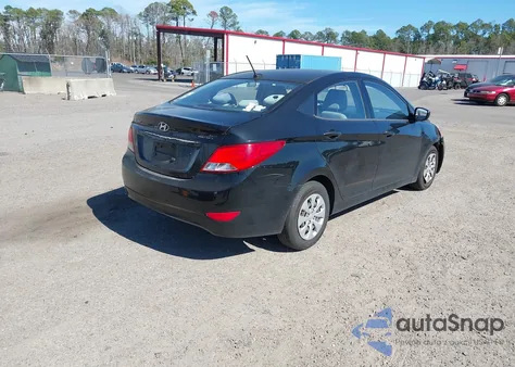 2015 Hyundai Accent Gls z USA, uszkodzony, nr VIN KMHCT4AE4FU821539
